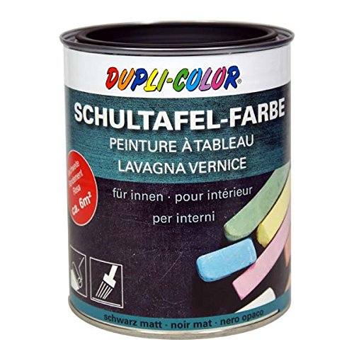 Dupli-Color 368110 DC Schultafelfarbe,750 ml, Schwarz