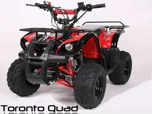Toronto 125cc RG 7' Automatik + RG | MIDI QUAD (Rot)