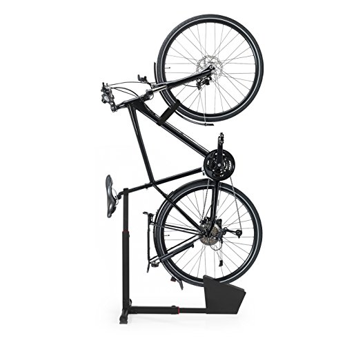 EASYmaxx Hinterradständer Fahrradständer für Wohnung und Keller aus Stahl