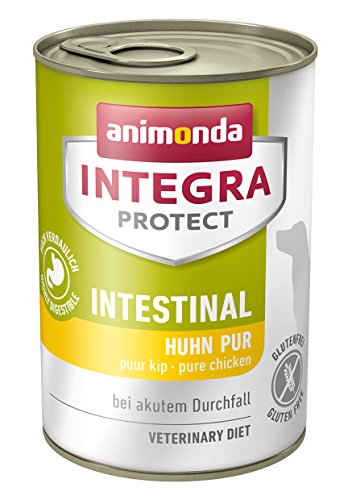 animonda Integra Protect Hunde Intestinal mit Huhn | Diät Hundefutter | Nassfutter bei Durchfall oder Erbrechen (6 x 400 g)