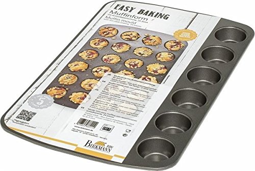Birkmann 881111A  Mini-Muffinform, Easy Baking, 24er