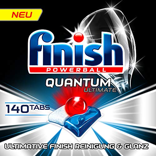 Finish Quantum Ultimate Gigapack Spülmaschinentabs, Regular, 140 Tabs
