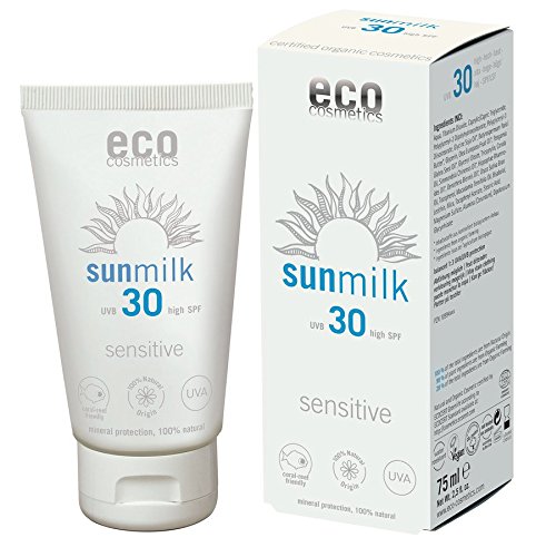 eco cosmetics Sonnenmilch LSF 30'sensitive' (75 ml)