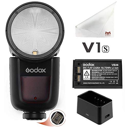 Godox V1-S TTL Kamera Blitzkamera Blitzgerät für Sony-Kamera with Lithium Battery