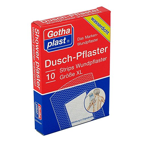 Gothaplast Duschpflaster Xl 48x70 mm 10 stk