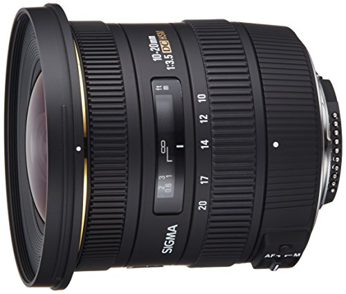 Sigma 10-20 mm F3,5 EX DC HSM-Objektiv (82 mm Filtergewinde, für Nikon Objektivbajonett)