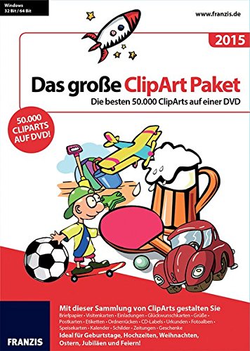 Franzis Verlag Das große ClipArt Paket 2015