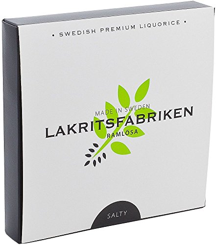 Ramlösa Lakritsfabriken - Lakritz aus Schweden, salzig (Geschenkpackung 150g)