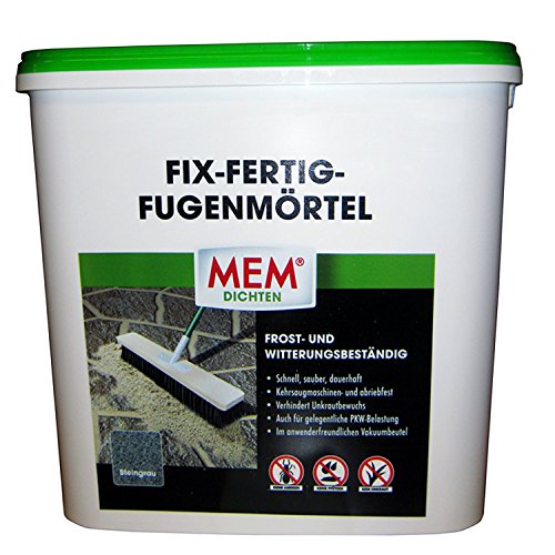 MEM Fix&Fertig Fugenmörtel, steingrau, 12,5 kg