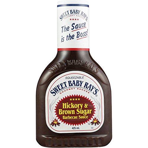 Sweet Baby Ray's BBQ Sauce - Hickory Brown Sugar, 1er Pack (1 x 510 g Flasche)