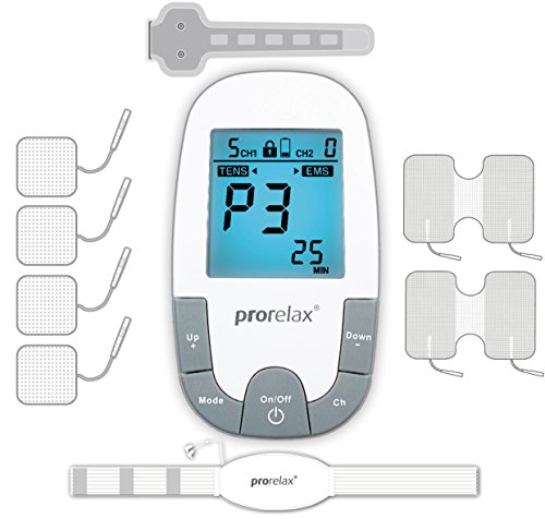 Prorelax 85835 Tens/Ems SuperDuo Plus. Elektrostimulationsgerät mit besonders umfangreichem Zubehörset