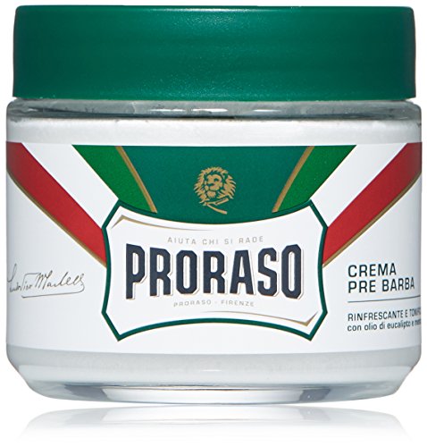 Proraso Pre shave Cream 100ml mit Eucalyptus�l UND Menthol, 100 ml