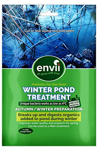 envii Winter Teich Behandlung - verarbeitet und löscht Organics, dass grün Wasser, schlamm, Algenteppiche und andere Algen - Revolutionäre Winter Behandlung
