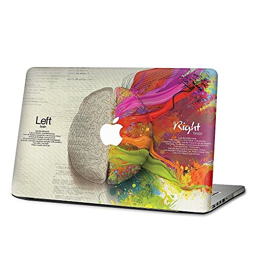 Das linke und rechte Gehirn Abziehbild/Vinyl Haut Aufkleber/Abdeckung Abziehbild des Macbook für das Apple Macbook (13.3' Air)