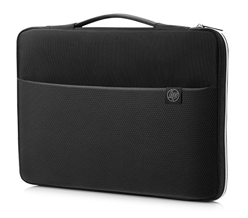 HP Sleeve (3XD38AA) Schutzhülle für Laptops, Tablets (17,3 Zoll) schwarz / silber