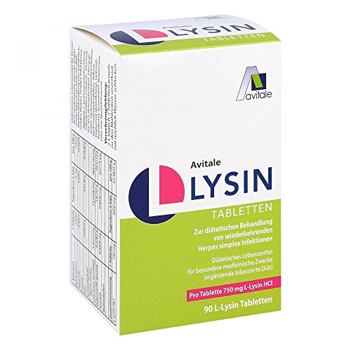 L-lysin 750 mg Tabletten 90 stk