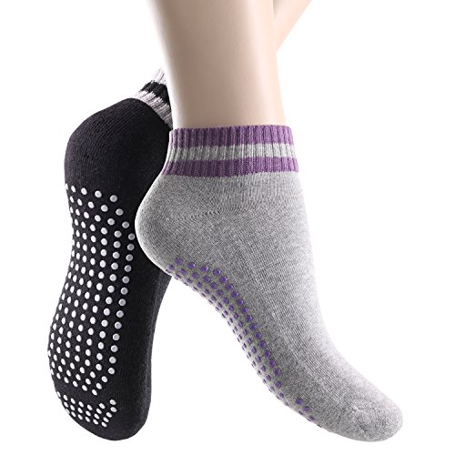 4 Paar Damen Yoga Socken-39-42