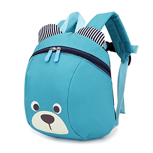 Luerme Kinderrucksack Kleinkind Jungen Mädchen Kindergartentasche Niedlich Cartoon Bär Backpack Schultasche Rucksack (Blau)