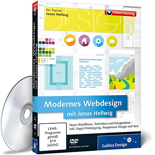 Modernes Webdesign - Das Praxis-Training mit Jonas Hellwig