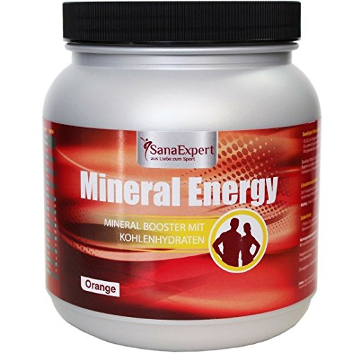 SanaExpert Mineral Energy, Isotonisches Sportgetränk mit Elektrolyten, Vitaminen und Mineralien, Getränkepulver, 1100g