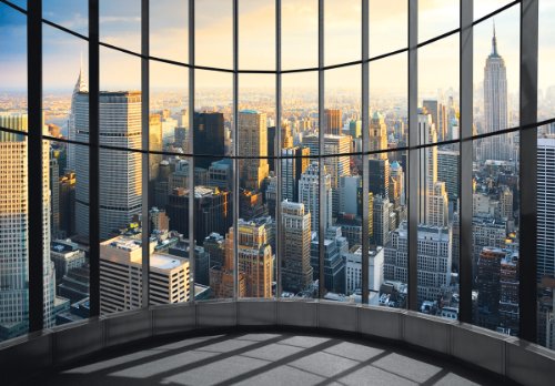 Eurographics DW-DT2011 Deco Wall Fototapete New York Office View 254 x 366 cm