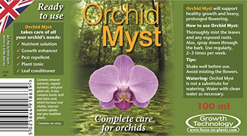 Growth Technology-GRP30 05-210-130 100 ml Orchid Myst Spray - Black