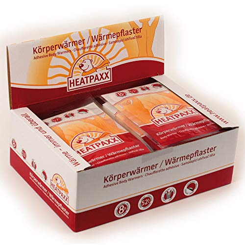HeatPaxx Körperwärmer - Dünne Wärmepflaster für punktgenaue Wohlfühlwärme | 15 oder 40 Wärmespender im Vorteilspack