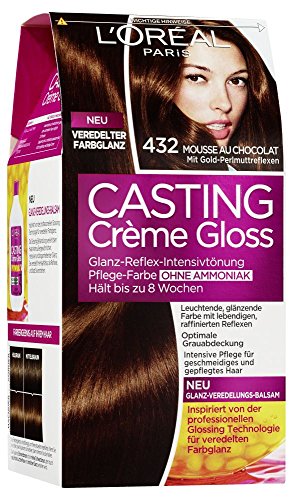 L'Oréal Paris Casting Crème Gloss Glanz-Reflex-Intensivtönung 432 in Mousse au Chocolat