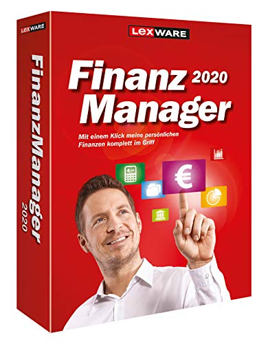 Lexware FinanzManager 2020|Box|Einfache Buchhaltungs-Software für private Finanzen und Wertpapier-Handel|Kompatibel mit Windows 7 oder aktueller