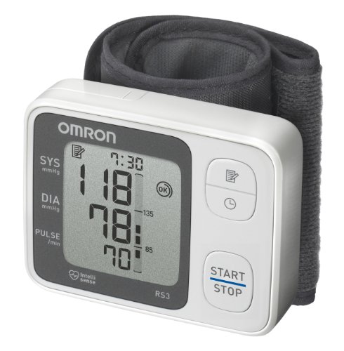 Omron RS3 Elektronisches Blutdruckmessgerät für das Handgelenk