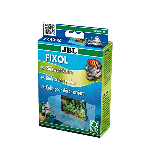 JBL Fixol 6121000 Kleber für Fotorückwände in Aquarien und Terrarien, 50 ml