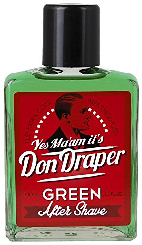 Don Draper Green Aftershave
