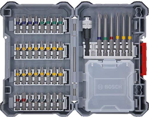 Bosch Professional 2607017464 Akkuschrauber Zubehör Pick & Click Set 40tlg. (im Koffer)
