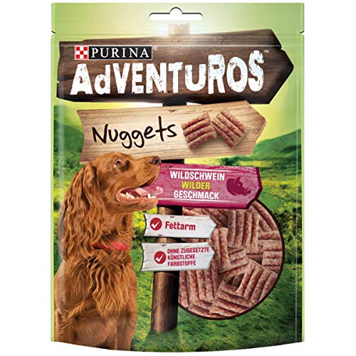 Adventuros Hundesnack Nuggets, 6er Pack (6 x 90 g)