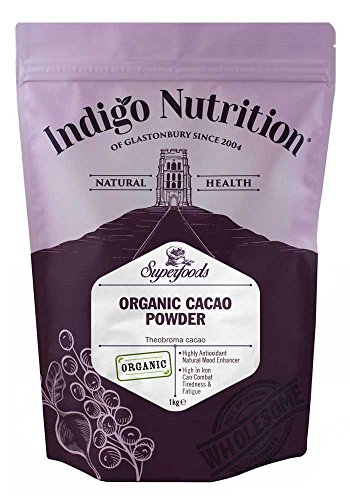 Indigo Herbs BIO Kakaopulver 1Kg (Cacao Pulver)