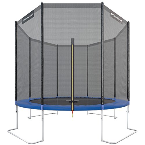 Ultrasport Gartentrampolin Jumper inkl. Sicherheitsnetz, Blau, 305 cm, 330700000120
