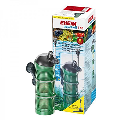 Eheim 32402020 Innenfilter aquaball 130 mit 2x Filterpatrone und Mediabox