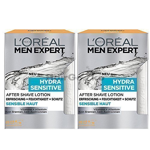 L'Oréal Men Expert After Shave Balsam Hydra Sensitive (2 x 100ml)