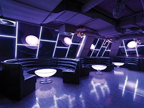 Bartisch Lounge Indoor Größe: 45 cm H x 84 cm Ø, Eigenschaften: Mit Akku