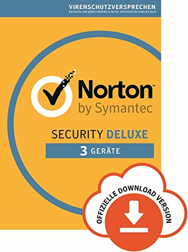 Norton Security Deluxe 2018 | 3 Geräte | 1 Jahr | PC/Mac/iOS/Android | Download