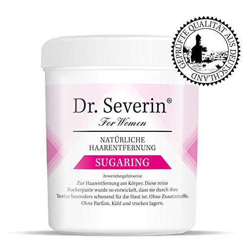 Dr. Severin Cleopatra Sugaring Zuckerpaste - Funktioniert Wie Waxing (Warmwachs / Kaltwachs), Aber Schon Bei Kürzeren Haaren. Für Achseln, Beine Und Intimbereich.