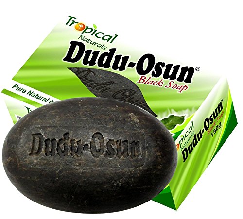 6x150g Dudu-Osun African Black Soap - Batch von 6 schwarzen Seifen von Tropical Naturals 150gr