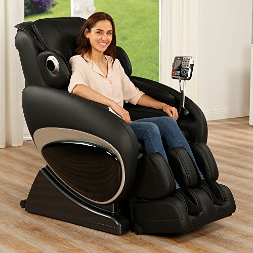 Massagesessel Relaxsessel Entspannungssessel Massage Sessel Fernsehsessel (Schwarz)