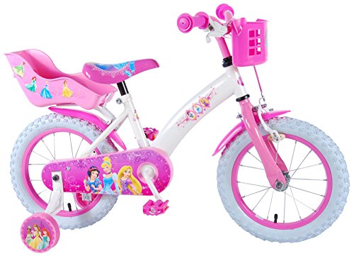 Disney Princess 14 Zoll Prinzessin Kinderfahrrad Mädchenfahrrad Kinder Fahrrad Rad