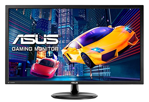 Asus VP28UQ 71,12 cm (28 Zoll, 4K/UHD) Monitor (HDMI, 1ms Reaktionszeit, FreeSync, Flicker-Free, DisplayPort) schwarz
