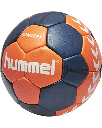 hummel Erwachsene Concept Handball Nasturtium/Ombre Blue/White, 3