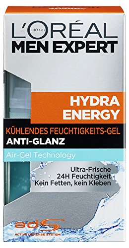 L'Oréal Men Expert Hydra Energy kühlende Feuchtigkeitspflege für Männer, 1er Pack (1 x 50 ml)
