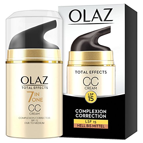 OLAZ Total Effects CC Cream, hellere Hauttypen, Pumpe