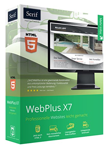Serif WebPlus X7 NEU