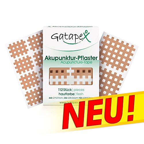 Gatapex Gitter Akupunkturpflaster (3 Größen ) Hautfarbe